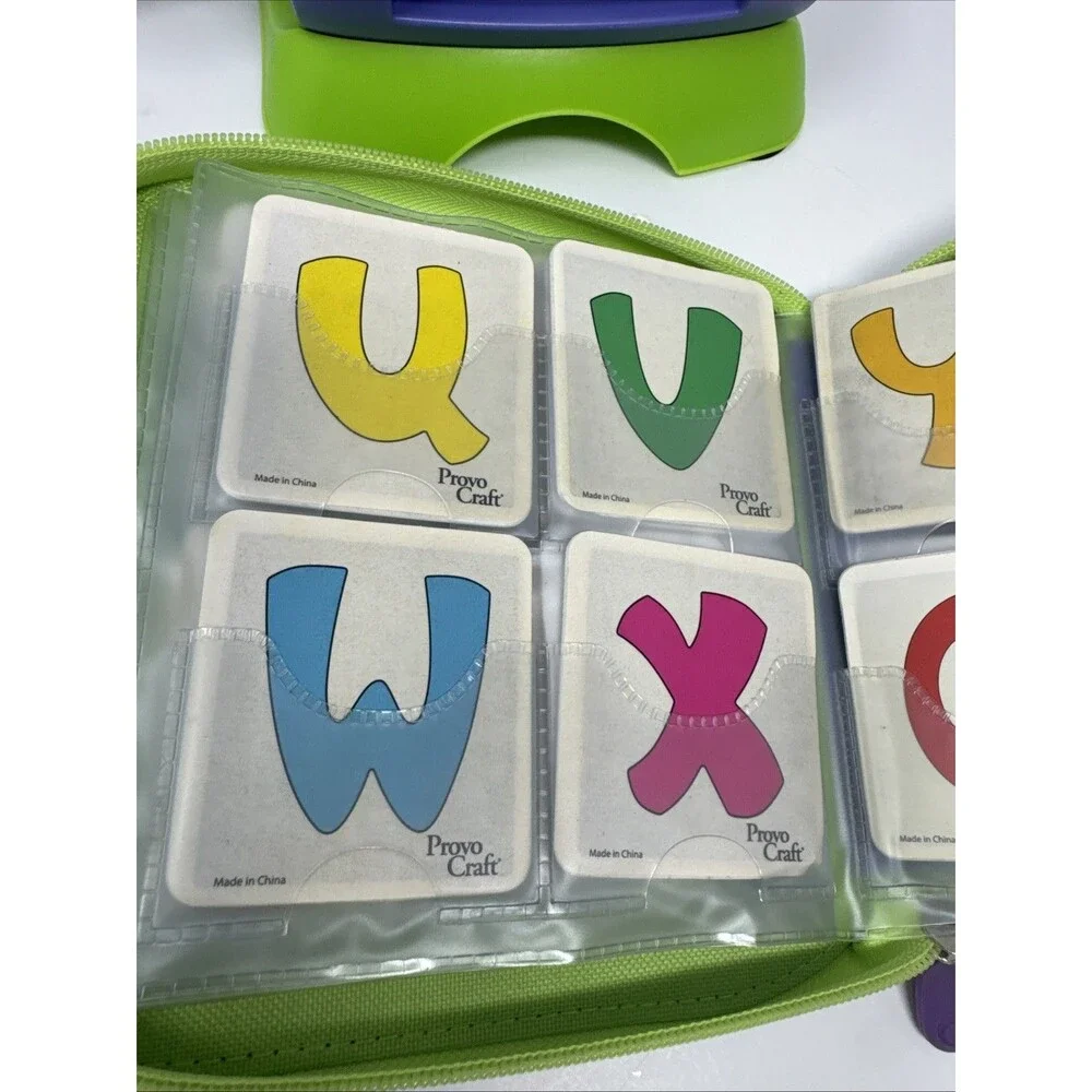 Sizzix full alphabet